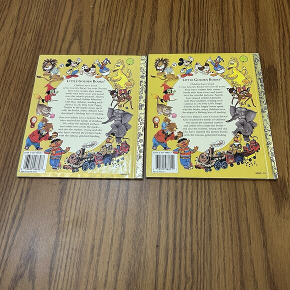 Vintage Walt Disney Little Golden Books Lot of 8 Dumbo Mickey Donald Hercules… - Picture 7 of 11